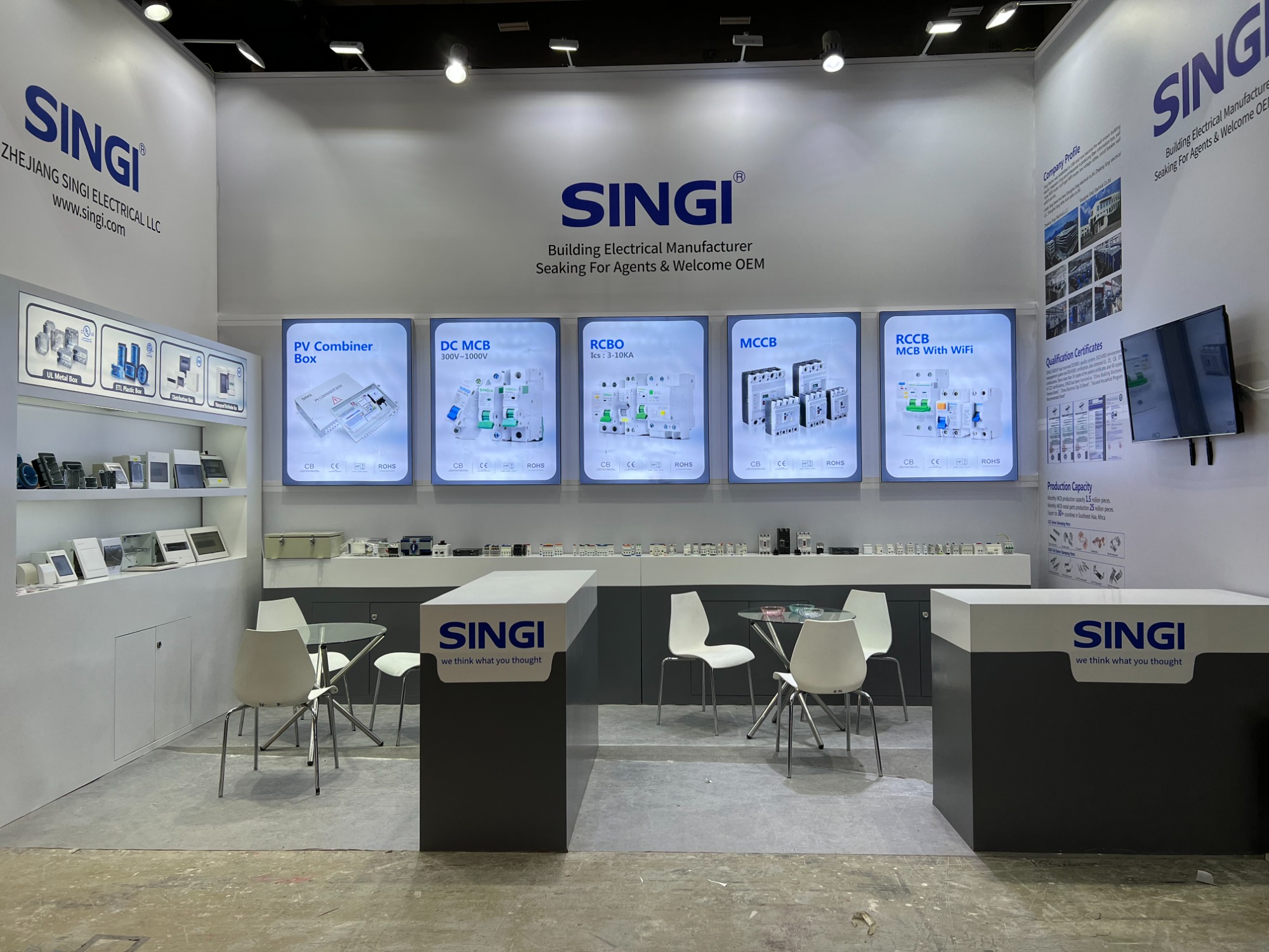 Singi Exhibiting at Canton Fair
